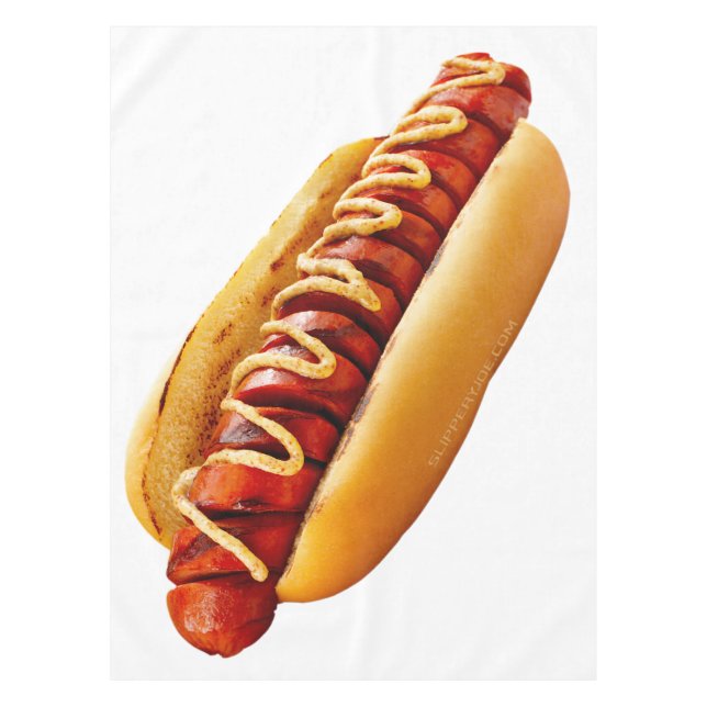 Nappe SlipperyJoe's hot dog niché doucement pain jaune v (Devant)