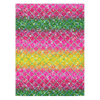 Nappe Snakeskin rose parties scintillant