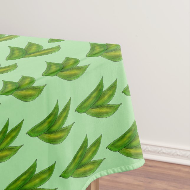 Nappe Snap Pois de neige Peapods Green Garden Vegetable  (In Situ)