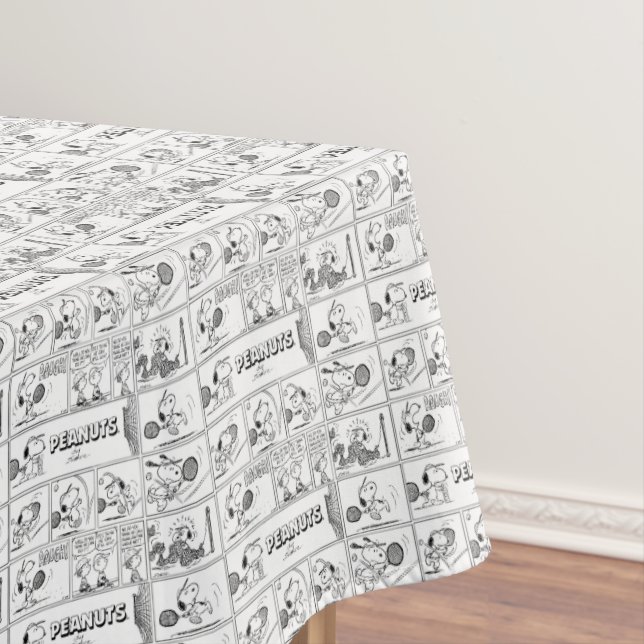 Nappe Snoopy Joue Au Tennis (In Situ)