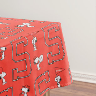 Nappe Snoopy Varsity Motif sportif