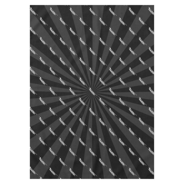 Nappe Soleil noir de l'avion Cessna Silhouette (Devant)