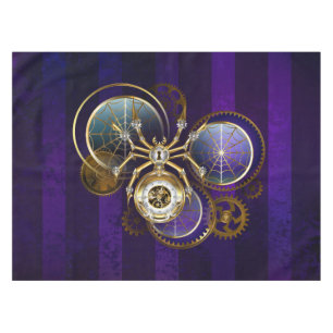 Nappe Spider Steampunk sur Arrière - plan pourpre