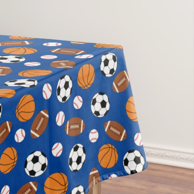Nappe Sports Anniversaire Fête Enfants mignonne (In Situ)