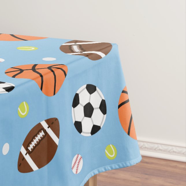 Nappe Sports de boules - motif orienté pour des garçons (In Situ)