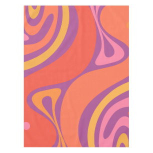 Nappe Super Trippy Retro esthétique Abstraite coloré