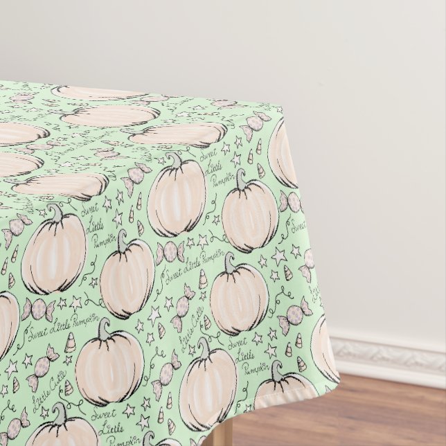 Nappe Sweet Little Citrouille Pastel Halloween (In Situ)