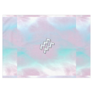 Nappe Symbole Zodiaque Aquarius Mère du style Pearl Nacr