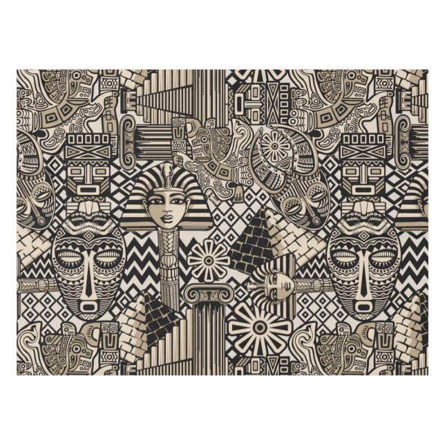 Nappe Symboles historiques anciens Style de tatouage (Devant (Horizontal))