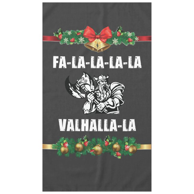 Nappe T-shirt Valhalla Christmas (Devant)