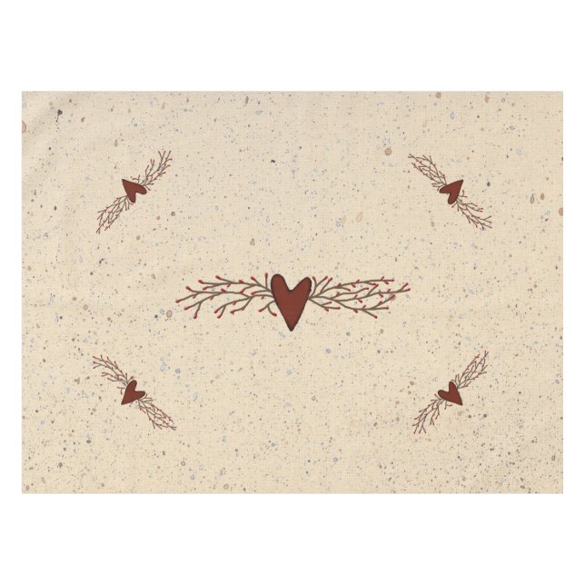 Nappe Table Coeur Pip Berry (Devant (Horizontal))