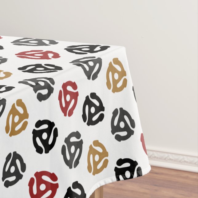 Nappe Table d'adaptateur rétro 45 tr/min Vinyl Record -  (In Situ)