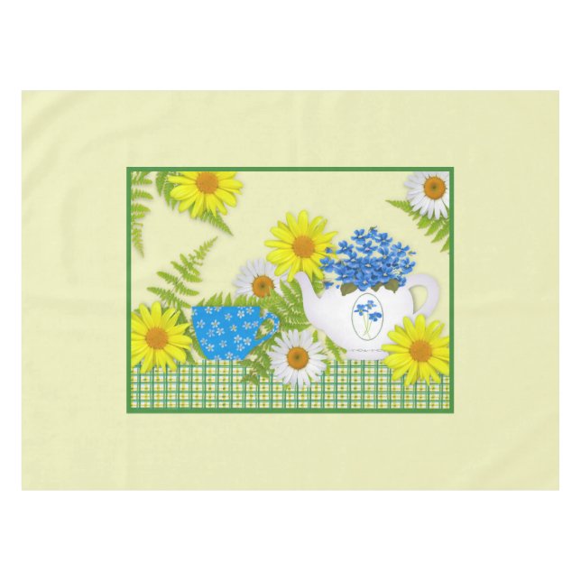 Nappe Table de thé du jardin (Devant (Horizontal))