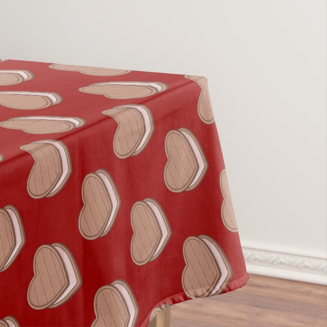 Nappe Table Heart Biscuit (In Situ)