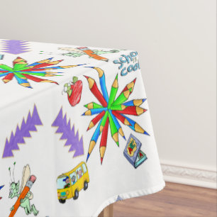 Nappe Table Retour à l'école est Cool