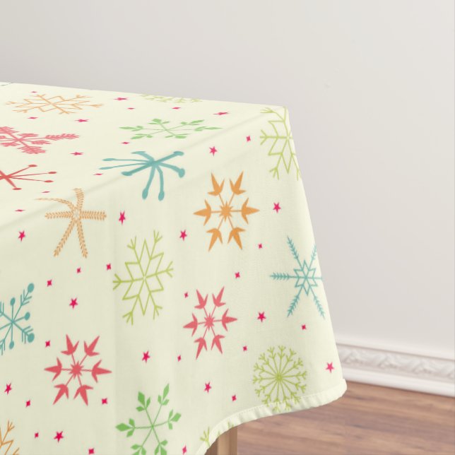 Nappe Tableclotte Retro Stars (In Situ)