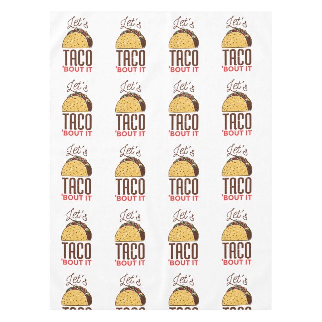 Nappe Taco à propos de ça (Devant)