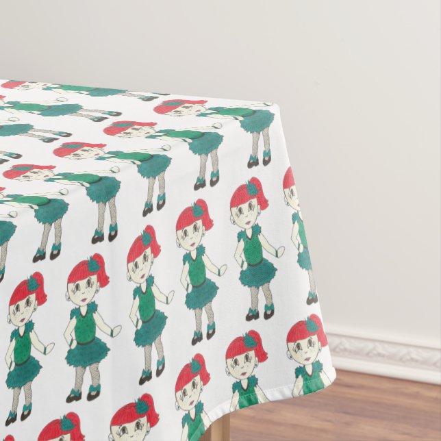 Nappe Tap Dancing Girl Dance Considérant Tapdance Enseig (In Situ)