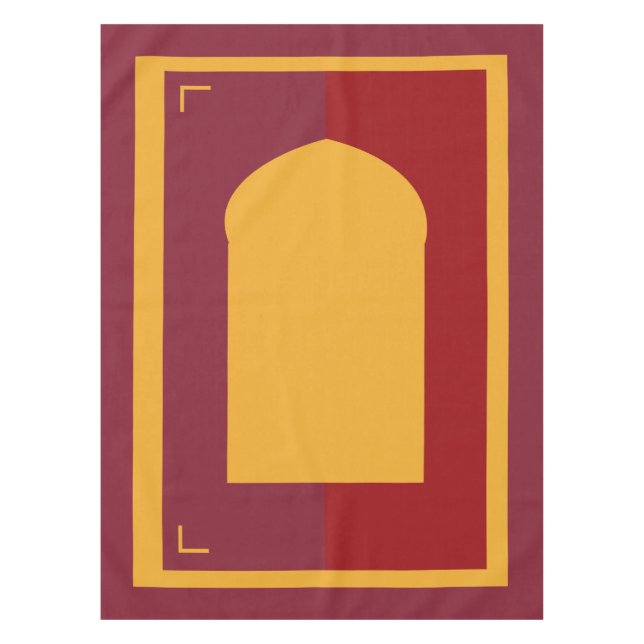 Nappe Tapis de prière islamique (Devant)