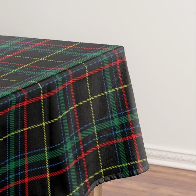 Nappe Tartan noir de Noël Plaid (In Situ)