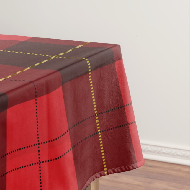 Nappe Tartan Plaid Rustique Clan Wallace À damiers (In Situ)