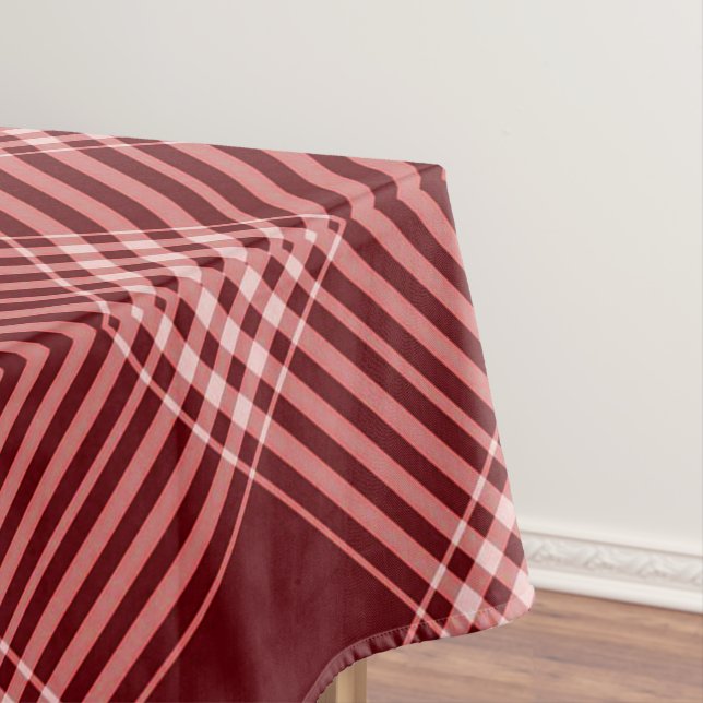 Nappe Tartan Rouge Et Blanc (In Situ)