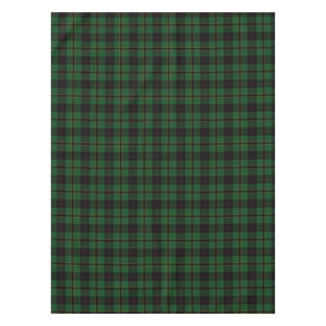 Nappe Tartan tacheté vert foncé (Devant)