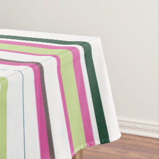 Nappe Tendance moderne Chic Rose Vert Blancs