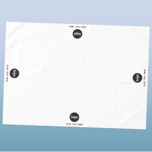 Nappe Texte de logo simple pour foire commerciale de pro