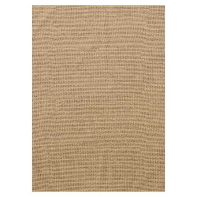 Nappe Texture rustique de toile de jute (Devant)
