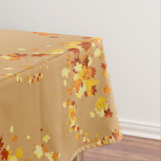 Nappe Thanksgiving Automne Feuilles Fancy Swirl