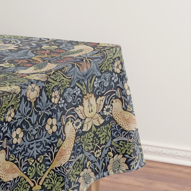 Nappe Thief fraise par William Morris Indigo Mineral (In Situ)