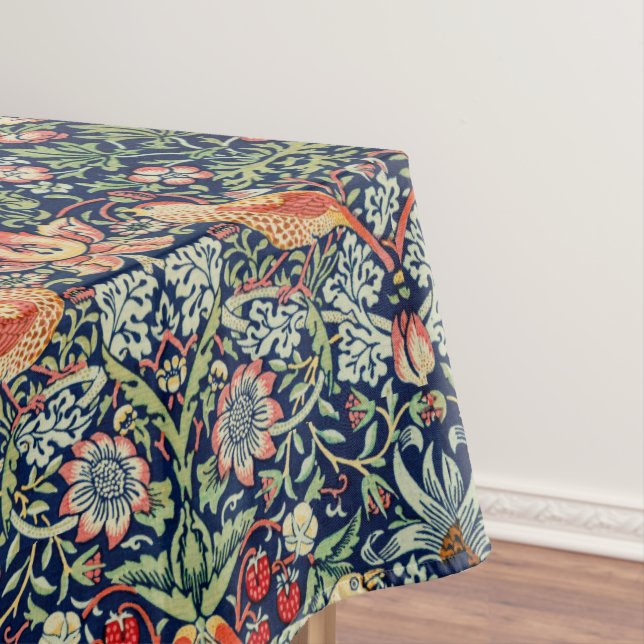 Nappe Thief fraise William Morris  (In Situ)