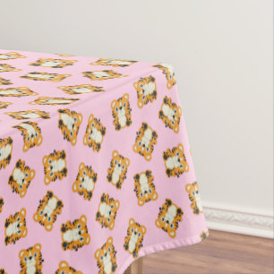 Nappe Tiger Anniversaire Pink