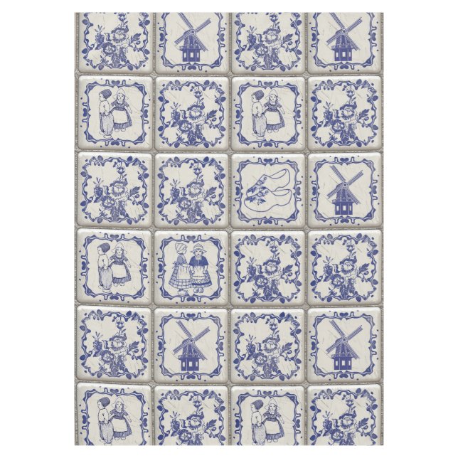 Nappe Tiles de Delfts (Devant)