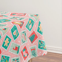 Timbres postés de Noël rétro