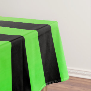 Nappe Tissu de table à bande d'Halloween- citron vert ro