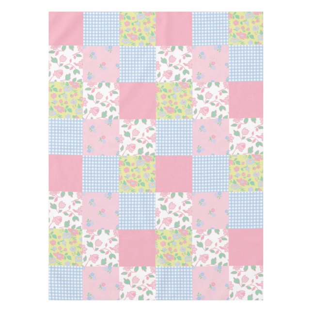 Nappe Tissu de table en patchwork (Devant)