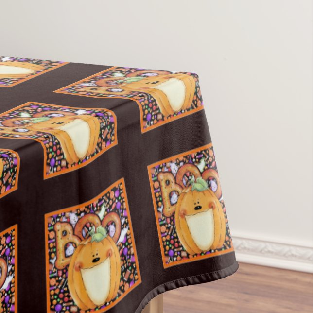 Nappe Tissu de table Halloween BOO (In Situ)