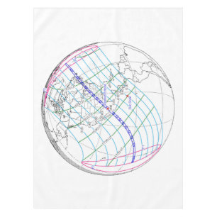 Nappe Total Solaire Eclipse 2024 Global Path