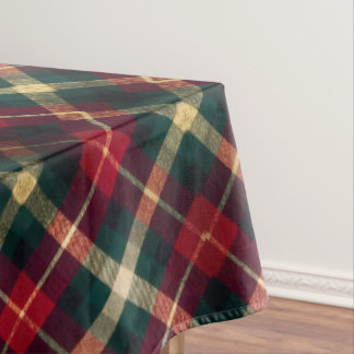 Nappe  Traditional Red Green Tartan Plaid