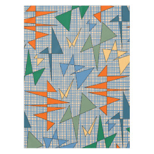 Nappe Triangulation moderne du milieu du siècle Abstrait