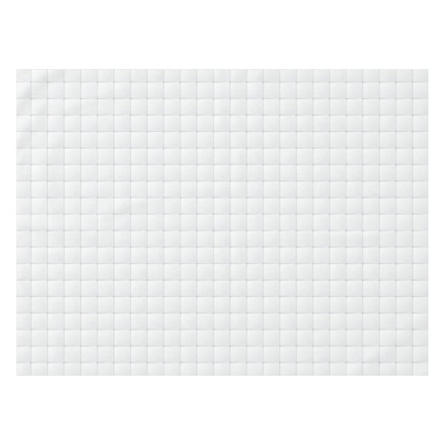 Nappe Tuile blanche (Devant (Horizontal))