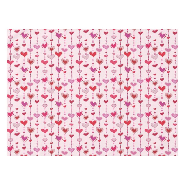 Nappe Tuiles de coeur (Devant (Horizontal))