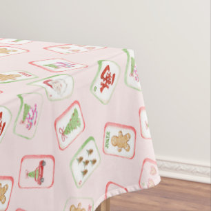 Nappe Tuiles de Mahjong de Noël