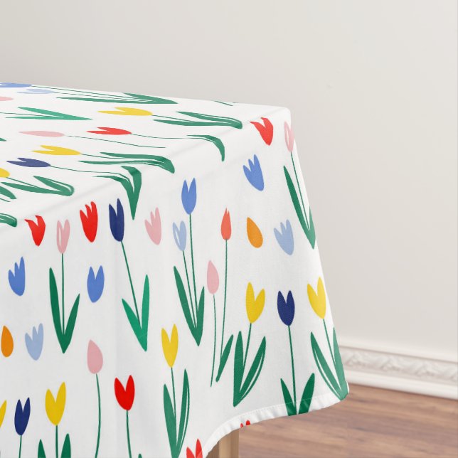 Nappe Tulipes colorées (In Situ)