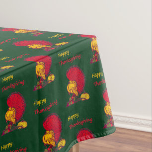 Nappe Turquie et bon thanksgiving légume vert
