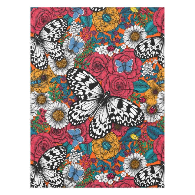 Nappe Un jardin coloré (Devant)