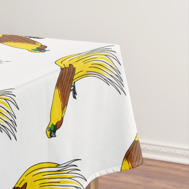 Nappe Un petit oiseau de paradis (In Situ)