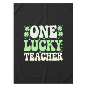 Nappe Un professeur chanceux professeur rétro groovy St-